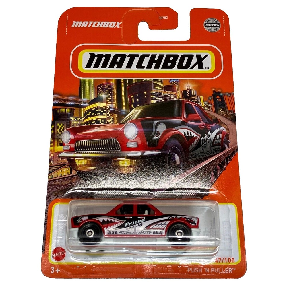 Matchbox Push 'N Puller 47/100 Red Friend Or Foe 1:64 Die-cast Model Car 2022